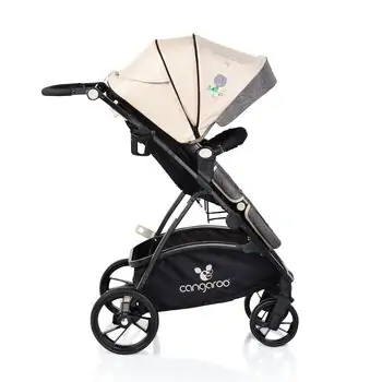 Cangaroo Stefanie Beige 4in1 საბავშვო ეტლის კომპლექტი, 6 image