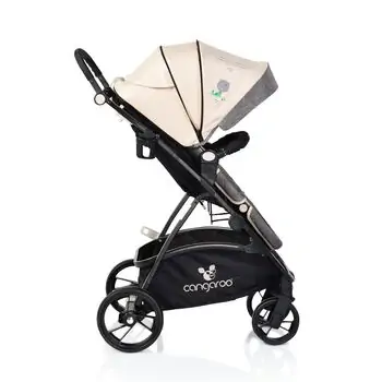 Cangaroo Stefanie Beige 4in1 საბავშვო ეტლის კომპლექტი, 9 image