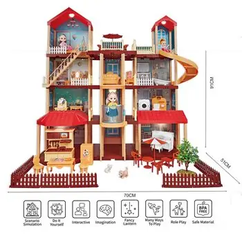 Luxury House for kids თოჯინის სასახლე, 2 image