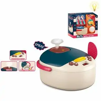 Electric rice cooker საბავშვო სათამაშო ბრინჯსახარში ქვაბი, 6 image