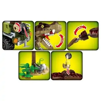 Toy Constructor Dinosaur საბავშვო კონსტრუქტორი, 4 image