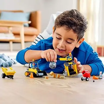 LEGO City 60252 Construction Bulldozer, 3 image