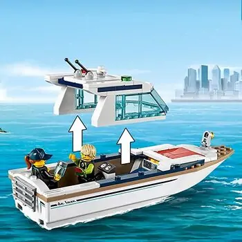 LEGO City 60221 Diving Yacht, 6 image