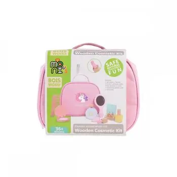 Moni Toys-ის ხის სათამაშო გასაპრანჭი აქსესუარები 4502 Wooden beauty set, 3 image