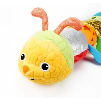 Bendy caterpillar Bali Bazoo-ს ახალშობილის განსავითარებელი სათამაშო  80208, 4 image