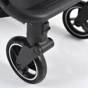 Cangaroo Baby Stroller Easy Fold Grey  პრემიუმ კლასის მსუბუქი სასეირნო ეტლი უნიკალური დაკეცვის მექანიზმით, 15 image