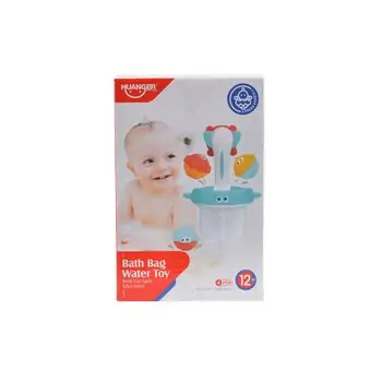Huanger Bath toy woth basket HE0262 საბავშვო განსავითარებელი სათამაშო, 4 image