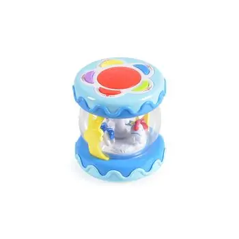 Huanger Baby drum HE0702 საბავშვო განსავითარებელი სათამაშო, 3 image