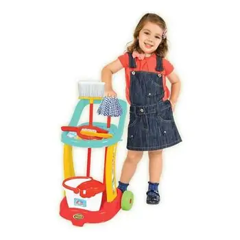 Dede 01965 CANDY & KEN CLEANING TROLLEY სათამაშო დასუფთავების ნაკრები, 3 image