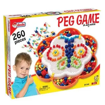Dede 01144 PEG GAME 260 PCS სათამაშო კონსტრუქტორი, 7 image