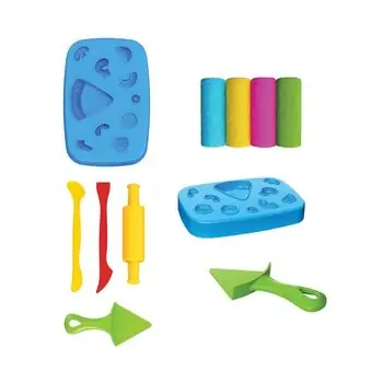 Dede 03555 ART CRAFT PIZZA DOUGH SET 200 GR საბავშვო პლასტელინების ნაკრები, 3 image