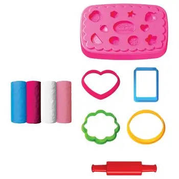 Dede ART CRAFT 03683 HAPPY BIRTHDAY DOUGH SET 200 GR საბავშვო პლასტელინების ნაკრები, 4 image