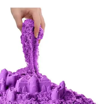Dede ART CRAFT PURPLE 1000 GR ACCESSORIES MODELING PLAY SAND კინეტიკური ქვიშის ნაკრები 03694, 2 image