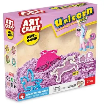 Dede ART CRAFT 500 GR CASTLE MODELING PLAY SAND SET კინეტიკური ქვიშა 03611