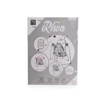 Cangaroo Electric swing Rhea Grey ელექტრო შეზლონგი, 10 image