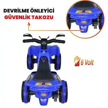 UJ Toys Ranger Blue - საბავშვო კვადროციკლი, 4 image