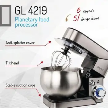 მიქსერი Gerlach GL4219, 6 image