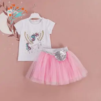 Flying Unicorn Set საბავშვო ტანსაცმლის ნაკრები BABYROSE 3710 Pink