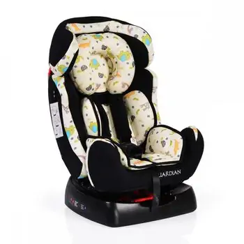 Cangaroo Guardian Black მანქანის სავარძელი (ქარსითი)