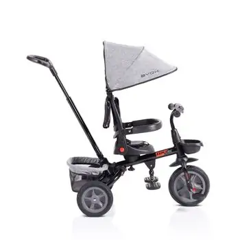Byox Tricycle Explore Grey სასეირნო ველო-ეტლი, 5 image