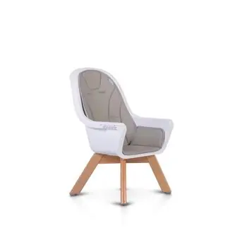 Cangaroo Wooden High Chair Hygge Grey საკვები სკამ-მაგიდა, 10 image