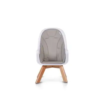 Cangaroo Wooden High Chair Hygge Grey საკვები სკამ-მაგიდა, 9 image