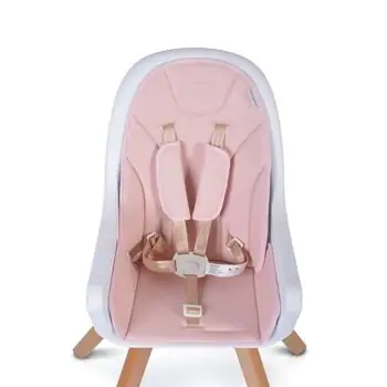 Cangaroo Wooden High Chair Hygge Pink საკვები სკამ-მაგიდა, 8 image