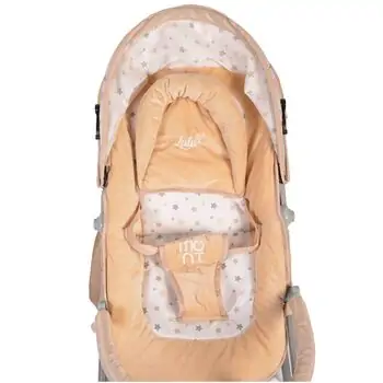 Cangaroo Lulu Beige მექანიკური შეზლონგი, 11 image