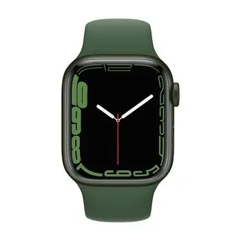 სმარტ საათი Apple Watch Series 7 GPS 45mm Green Aluminum Case With Green Sport Band MKN73, 2 image