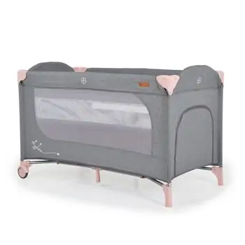 Cangaroo Skyglow 2 Pink ორ დონიანი საწოლ-მანეჟი, 4 image