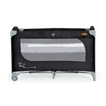 Cangaroo Skyglow 2 Black ორ დონიანი საწოლ-მანეჟი, 5 image