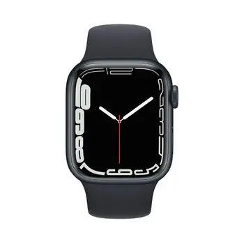 სმარტ საათი Apple Watch Series 7 GPS 45mm Midnight Aluminum Case With Midnight Sport Band MKN53, 2 image