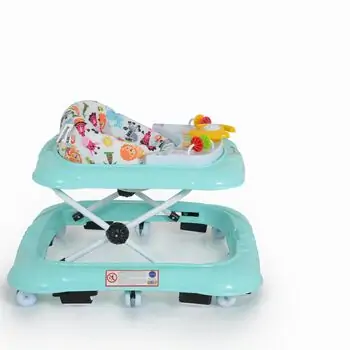 Cangaroo Baby Walker Jungle Fun Mint ჭოჭინა, 4 image