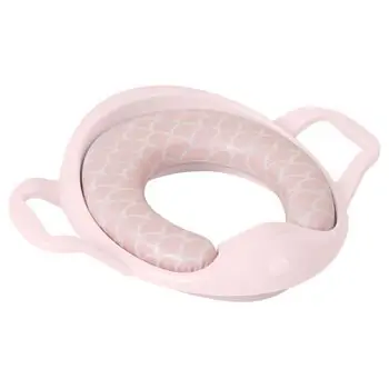 KikkaBoo-ს უნიტაზის ადაპტორი Toilet seat Shape of Sea Pink