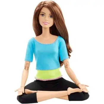 BARBIE Made to Move MTL-DJY08 ტანმოვარჯიშე თოჯინა, 4 image