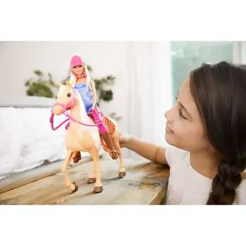 BARBIE-ის სათამაშო თოჯინა ცხენით Doll and Horse, 5 image