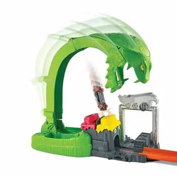 HOT WHEELS TOXIC SNAKE MTL GTT93 სათამაშო ტრასა შხამიანი გველი, 2 image