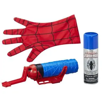 Spider-Man Glove For Kids W23A MARVEL-ის სუპერ გმირი ადამიანი ობობას ხელთათმანი ქსელის გამშვების ფუნქციით, 4 image