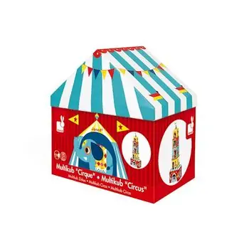 Janod J02800 Entertaining Toy Circus სათამაშო ცირკი, 2 image