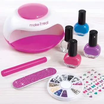 Make It Real Glitter Dream Nail Spa - საბავშვო ფრჩხილის ლაქის კომპლექტი, 3 image