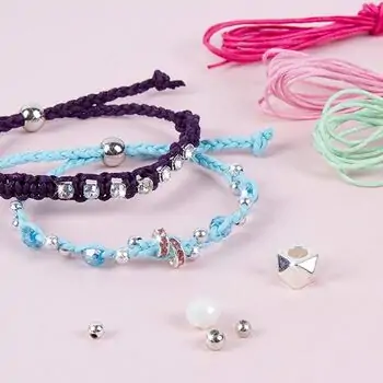 Make It Real Rainbow Bling Bracelets - აქსესუარების გასაკეთებელი ნაკრები, 5 image