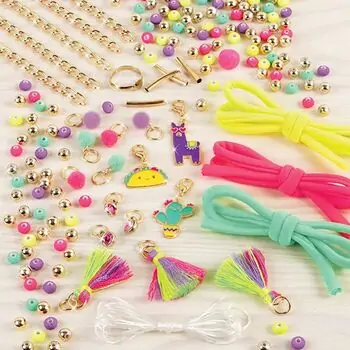 Make It Real Neo-Brite Chains & Charms 1313MR აქსესუარების გასაკეთებელი ნაკრები, 3 image