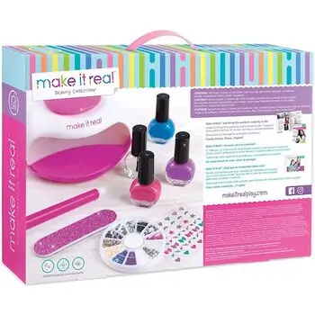 Make It Real Glitter Dream Nail Spa - საბავშვო ფრჩხილის ლაქის კომპლექტი, 2 image