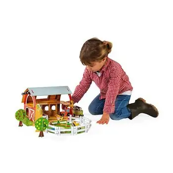 JANOD J08577 TOY FARM FOR KIDS STORY ANIMAL FARM საბავშვო ცხოველების ფერმა, 3 image