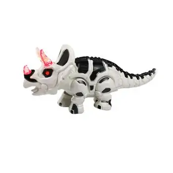 Electromechanical Triceratops White NF988-2 საბავშვო სათამაშო დინოზავრი, 2 image