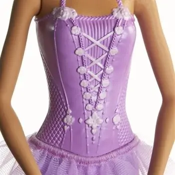 Barbie Ballerina Doll with Tutu and Sculpted Toe Shoes ბალერინა თოჯინა MTL-GJL58, 4 image