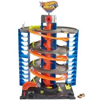 Hot Wheels Mega Garage For Kids MTL-GTT95 სათამაშო პარკინგი, 9 image