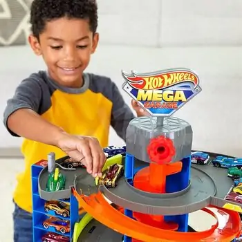 Hot Wheels Mega Garage For Kids MTL-GTT95 სათამაშო პარკინგი, 2 image