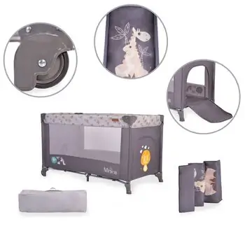 Cangaroo Africa Grey საბავშვო მანეჟი