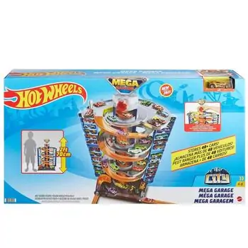 Hot Wheels Mega Garage For Kids MTL-GTT95 სათამაშო პარკინგი, 6 image